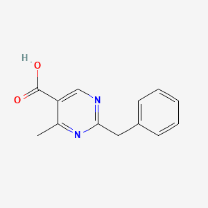 2-Benzyl-4-methylpyrimidine-5-carboxylic acid