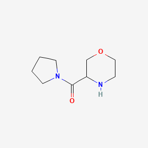 Morpholin-3-yl(pyrrolidin-1-yl)methanone