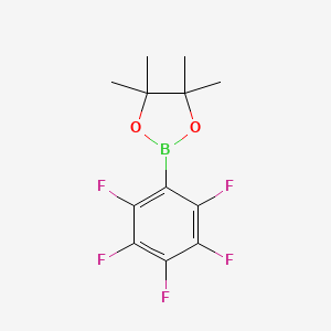4,4,5,5-Tetramethyl-2-(perfluorophenyl)-1,3,2-dioxaborolane