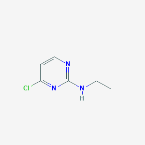 molecular formula C6H8ClN3 B1323144 4-chloro-N-ethylpyrimidin-2-amine CAS No. 86575-65-7
