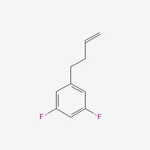 molecular formula C10H10F2 B1323150 4-(3,5-Difluorophenyl)-1-butene CAS No. 225240-58-4