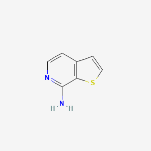 molecular formula C7H6N2S B1323152 Thieno[2,3-C]pyridin-7-amine CAS No. 215454-72-1
