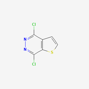 molecular formula C6H2Cl2N2S B1323161 4,7-Dichlorothieno[2,3-d]pyridazine CAS No. 699-89-8