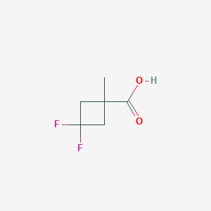 molecular formula C6H8F2O2 B1323164 3,3-Difluoro-1-methylcyclobutanecarboxylic acid CAS No. 227607-43-4
