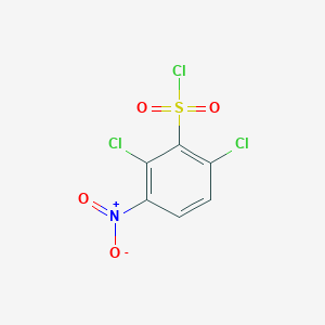 2,6-Dichloro-3-nitrobenzene-1-sulfonyl chloride