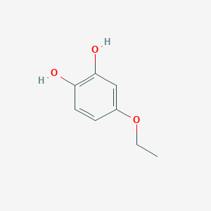 molecular formula C8H10O3 B13231677 4-Ethoxybenzene-1,2-diol 