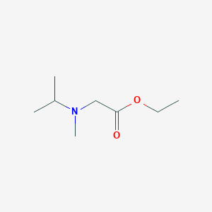 molecular formula C8H17NO2 B1323177 Ethyl [isopropyl(methyl)amino]acetate CAS No. 1040048-25-6
