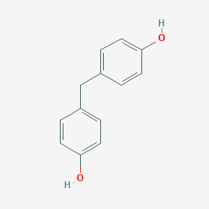 molecular formula C13H12O2 B132319 双酚F CAS No. 620-92-8