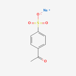 molecular formula C8H8NaO4S B1323192 Sodium 4-Acetylbenzenesulfonate CAS No. 61827-67-6