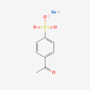 molecular formula C8H7NaO4S B1323192 Sodium 4-Acetylbenzenesulfonate CAS No. 61827-67-6