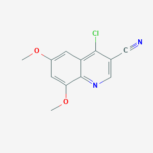 4-Chloro-6,8-dimethoxyquinoline-3-carbonitrile