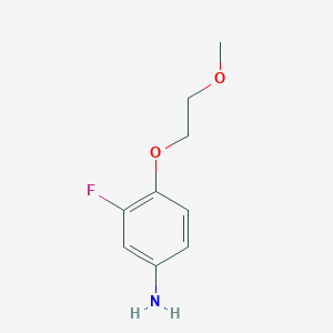 3-Fluoro-4-(2-methoxyethoxy)aniline
