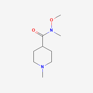 N-Methoxy-N,1-dimethylpiperidine-4-carboxamide