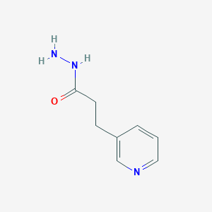 molecular formula C8H11N3O B1323217 3-(Pyridin-3-yl)propanehydrazide CAS No. 320608-52-4