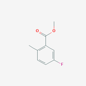 molecular formula C9H9FO2 B1323234 Methyl 5-fluoro-2-methylbenzoate CAS No. 175278-29-2