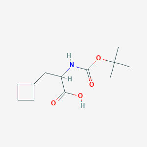 2-((Tert-butoxycarbonyl)amino)-3-cyclobutylpropanoic acid