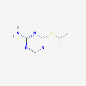 4-(Isopropylthio)-1,3,5-triazin-2-amine