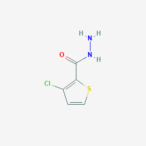 molecular formula C5H5ClN2OS B1323247 3-Chlorothiophene-2-carbohydrazide CAS No. 478483-31-7