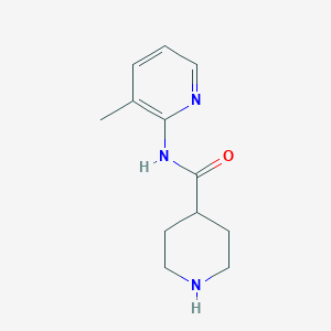 N-(3-methylpyridin-2-yl)piperidine-4-carboxamide