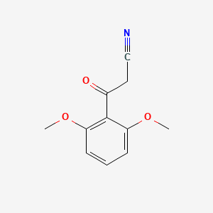 2,6-Dimethoxybenzoylacetonitrile