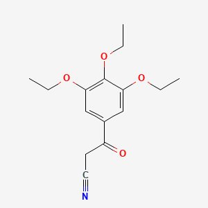 3,4,5-Triethoxybenzoylacetonitrile