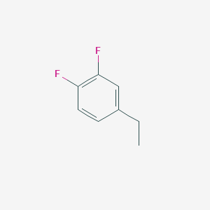 molecular formula C8H8F2 B13232698 4-Ethyl-1,2-difluorobenzene 