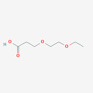 molecular formula C7H14O4 B1323282 3-(2-Ethoxyethoxy)propanoic acid CAS No. 13630-55-2