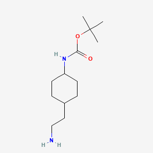 tert-Butyl (4-(2-aminoethyl)cyclohexyl)carbamate