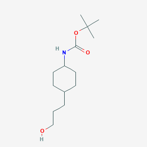 tert-Butyl trans-4-(3-hydroxypropyl)-cyclohexylcarbamate
