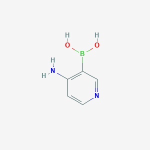 molecular formula C5H7BN2O2 B1323351 (4-Aminopyridin-3-yl)boronic acid CAS No. 959957-75-6