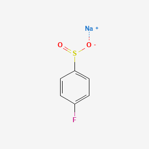molecular formula C6H5FNaO2S B1323361 Sodium 4-fluorobenzenesulfinate CAS No. 824-80-6