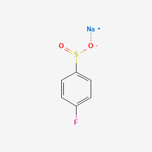 molecular formula C6H4FNaO2S B1323361 Sodium 4-fluorobenzenesulfinate CAS No. 824-80-6