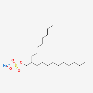molecular formula C20H41NaO4S B1323366 Sodium 2-octyldodecyl sulphate CAS No. 78204-54-3