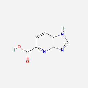 molecular formula C7H5N3O2 B1323379 3H-Imidazo[4,5-b]pyridine-5-carboxylic acid CAS No. 1019108-05-4