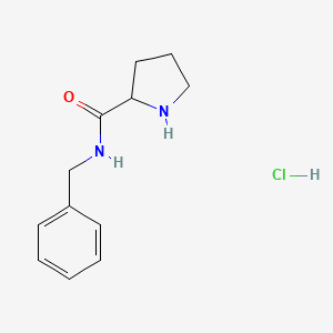 N-Benzyl-2-pyrrolidinecarboxamide hydrochloride