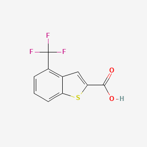 4-(Trifluoromethyl)-1-benzothiophene-2-carboxylic acid