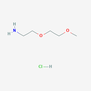 molecular formula C5H14ClNO2 B13233892 2-(2-Methoxyethoxy)ethanamine hydrochloride 
