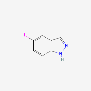 molecular formula C7H5IN2 B1323406 5-Iodo-1H-indazole CAS No. 55919-82-9