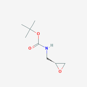molecular formula C8H15NO3 B132341 (R)-tert-Butyl (oxiran-2-ylmethyl)carbamate CAS No. 149057-20-5
