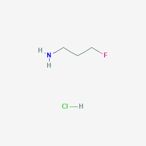 molecular formula C3H9ClFN B1323434 3-Fluoropropan-1-amine hydrochloride CAS No. 64068-31-1