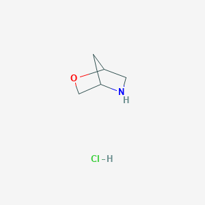 molecular formula C5H10ClNO B1323441 2-Oxa-5-azabicyclo[2.2.1]heptane hydrochloride CAS No. 909186-56-7