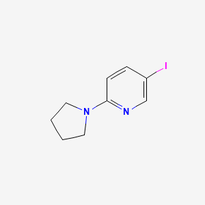 molecular formula C9H11IN2 B1323442 5-Iodo-2-(Pyrrolidin-1-Yl)Pyridine CAS No. 494771-62-9