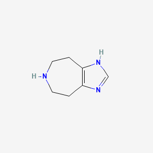 molecular formula C7H11N3 B1323451 1,4,5,6,7,8-Hexahydroimidazo[4,5-d]azepine CAS No. 303021-32-1