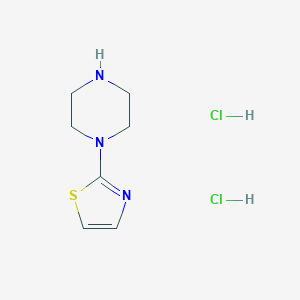 molecular formula C7H13Cl2N3S B1323462 1-(2-Thiazolyl)piperazine dihydrochloride CAS No. 492431-13-7