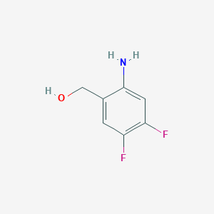 molecular formula C7H7F2NO B1323463 (2-Amino-4,5-difluorophenyl)methanol CAS No. 748805-87-0