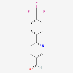 6-(4-(Trifluoromethyl)phenyl)nicotinaldehyde