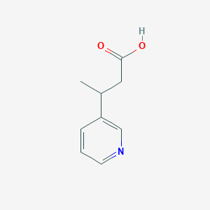 3-(Pyridin-3-yl)butanoic acid