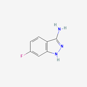 molecular formula C7H6FN3 B1323484 6-fluoro-1H-indazol-3-amine CAS No. 404827-75-4