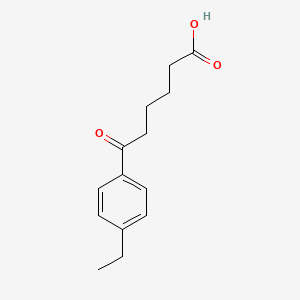 6-(4-Ethylphenyl)-6-oxohexanoic acid