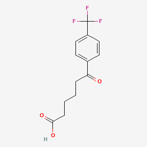 6-Oxo-6-(4-trifluoromethylphenyl)hexanoic acid